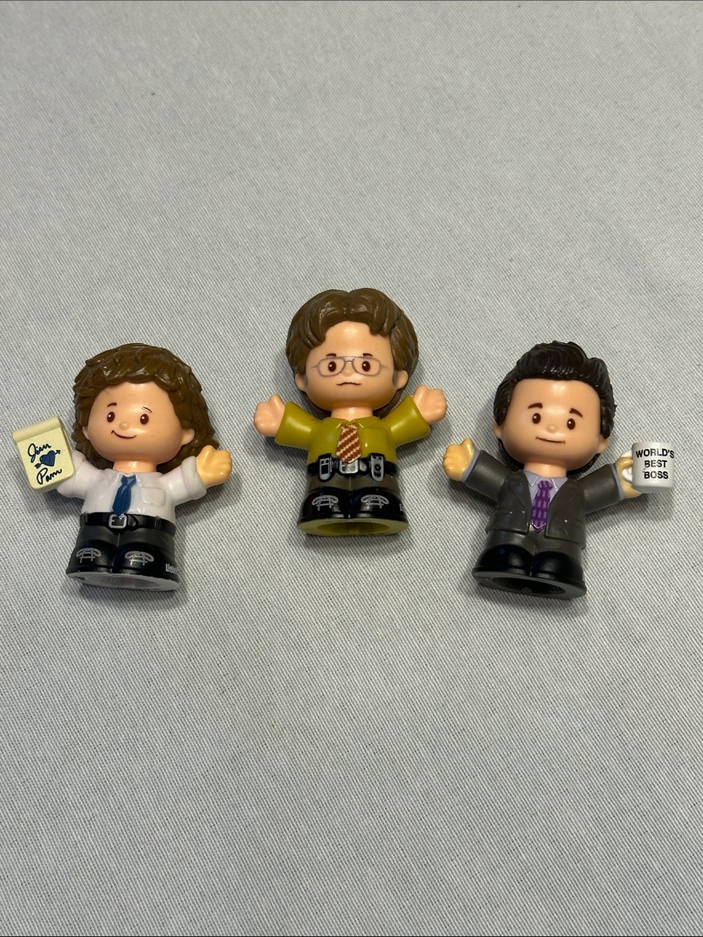 Little People The Office Collectible Mini Figures Set of 3